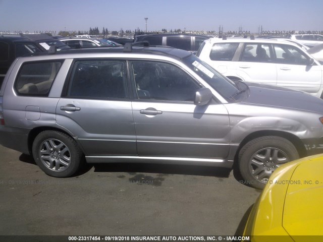 JF1SG67657H710109 - 2007 SUBARU FORESTER 2.5X LL BEAN SILVER photo 6