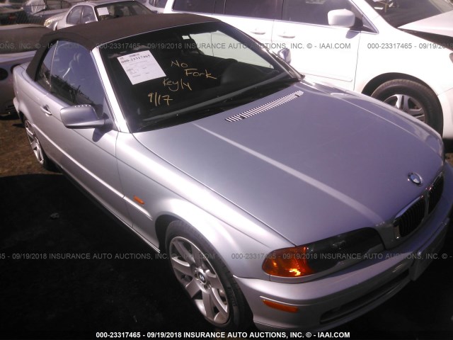 WBABR334XYEA83112 - 2000 BMW 323 CI SILVER photo 1