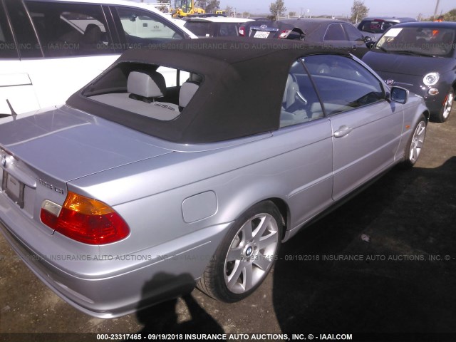 WBABR334XYEA83112 - 2000 BMW 323 CI SILVER photo 4