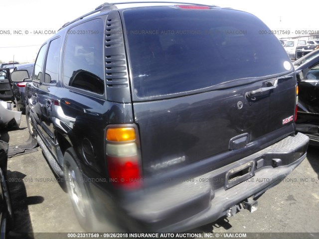 1GKEK63U44J311288 - 2004 GMC YUKON DENALI GRAY photo 3