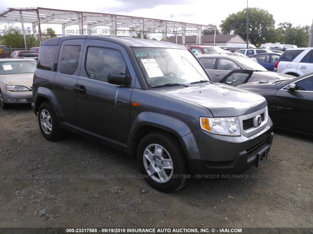 5J6YH2H30BL002896 - 2011 HONDA ELEMENT LX GRAY photo 1