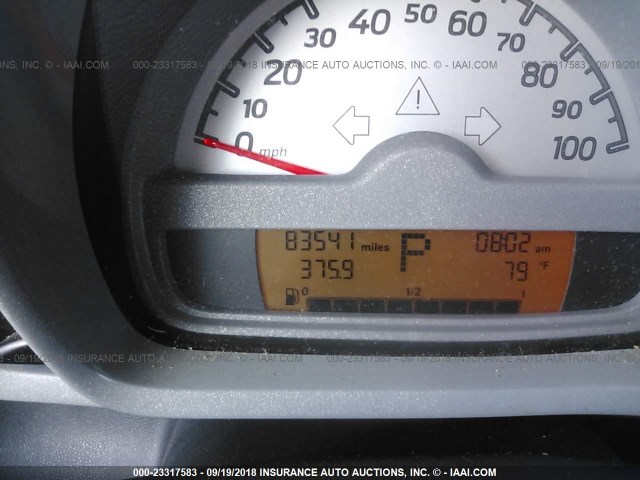 WMEEJ31X09K255119 - 2009 SMART FORTWO PURE/PASSION RED photo 7