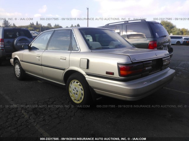 4T1SV21E9MU455763 - 1991 TOYOTA CAMRY DLX 米色 照片 3