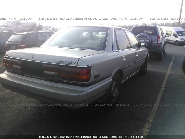 4T1SV21E9MU455763 - 1991 TOYOTA CAMRY DLX BEIGE photo 4