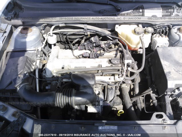 1G1ZS57F77F286020 - 2007 CHEVROLET MALIBU LS Gümüş foto 10