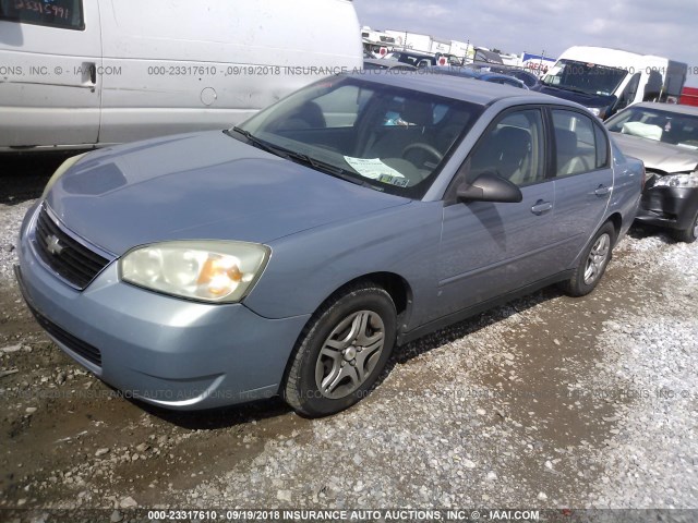 1G1ZS57F77F286020 - 2007 CHEVROLET MALIBU LS Gümüş foto 2