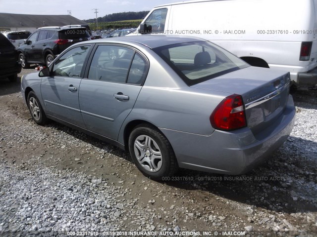 1G1ZS57F77F286020 - 2007 CHEVROLET MALIBU LS Gümüş foto 3