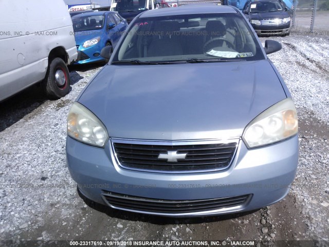 1G1ZS57F77F286020 - 2007 CHEVROLET MALIBU LS Gümüş foto 6