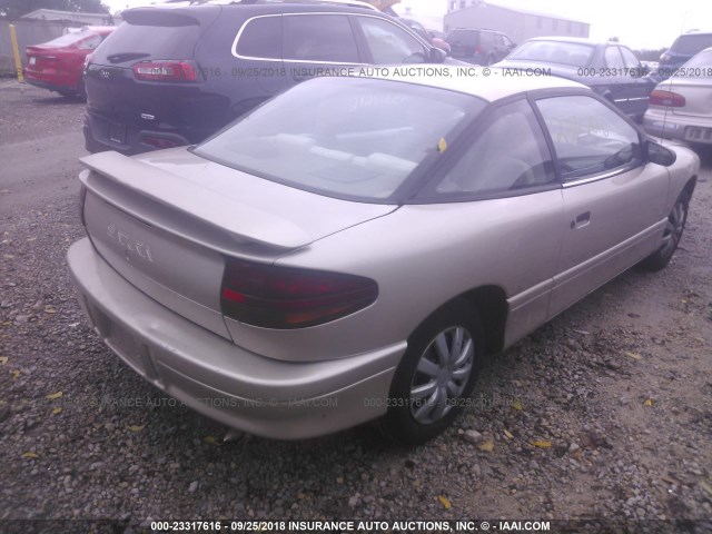 1G8ZF1591PZ325095 - 1993 SATURN SC1 BEIGE photo 4