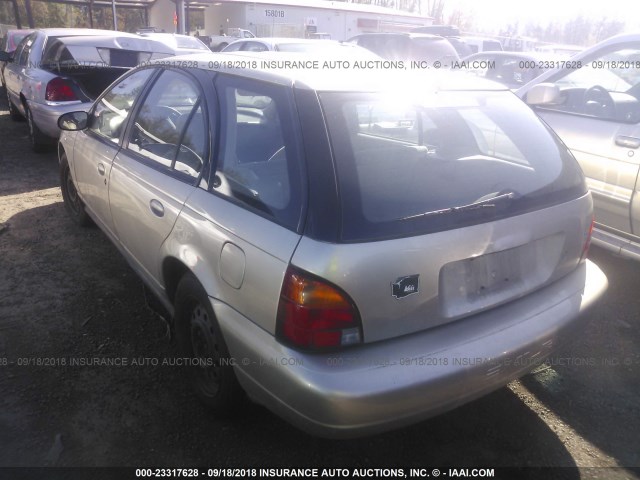 1G8ZK8272WZ189422 - 1998 SATURN SW2 GOLD photo 3
