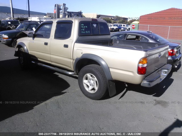 5TEGN92N43Z165177 - 2003 TOYOTA TACOMA DOUBLE CAB PRERUNNER BROWN photo 3