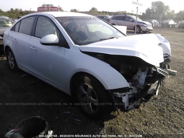 1G1PE5SC3C7104670 - 2012 CHEVROLET CRUZE LT WHITE photo 1