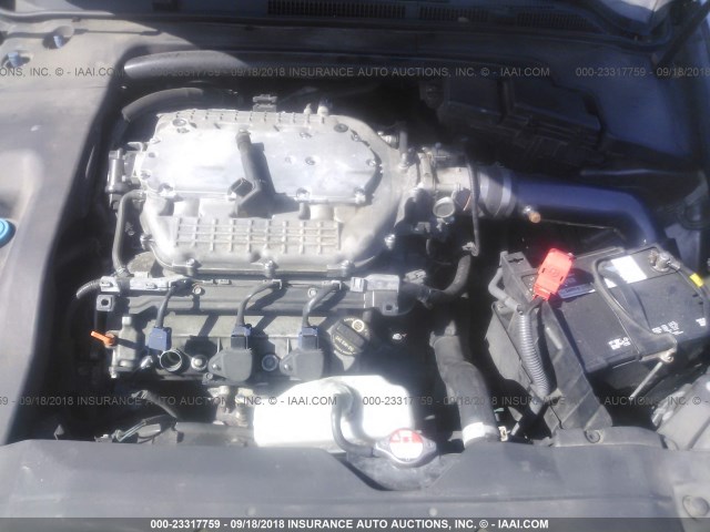 19UUA75568A030087 - 2008 ACURA TL TYPE S GRAY photo 10