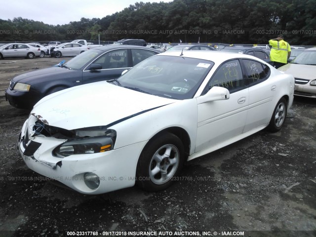 2G2WP542941191852 - 2004 PONTIAC GRAND PRIX GT WHITE photo 2