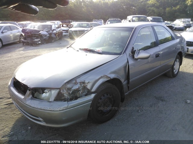 4T1BG22K4YU001280 - 2000 TOYOTA CAMRY CE/LE/XLE 棕色 照片 2