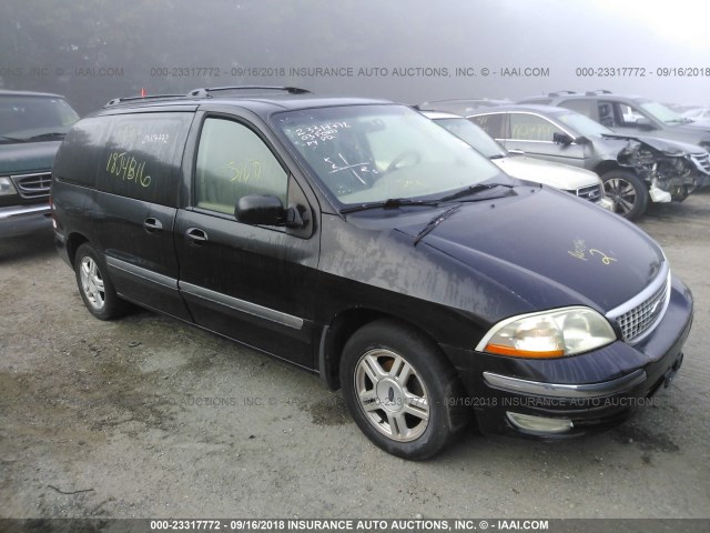 2FMZA52463BB51148 - 2003 FORD WINDSTAR SE BLACK photo 1