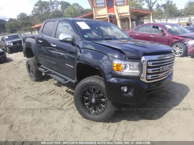 1GTG6DE3XG1324097 - 2016 GMC CANYON SLT BLACK photo 1