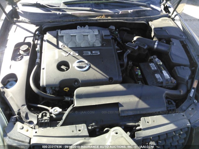 1N4BA41E54C827056 - 2004 NISSAN MAXIMA SE/SL BLACK photo 10