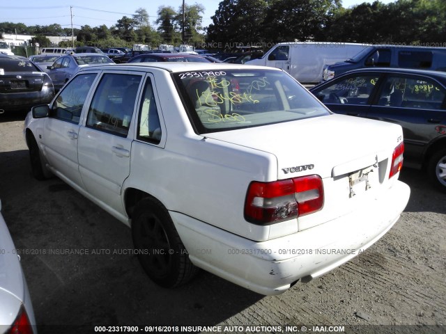 YV1LS55A8X2615457 - 1999 VOLVO S70 WHITE photo 3