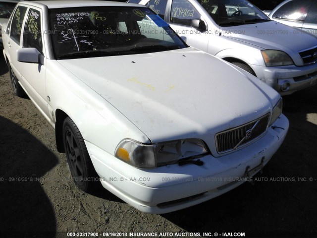 YV1LS55A8X2615457 - 1999 VOLVO S70 WHITE photo 6