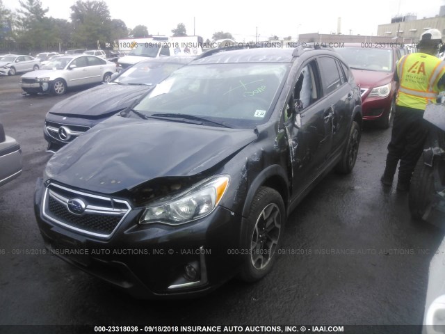JF2GPADC9HH233863 - 2017 SUBARU CROSSTREK PREMIUM Mavi foto 2