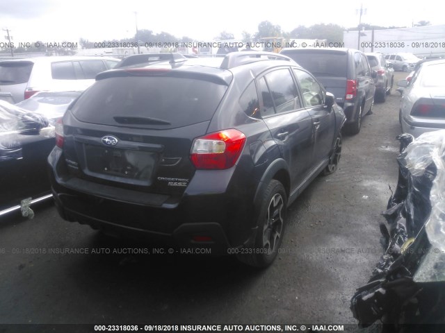 JF2GPADC9HH233863 - 2017 SUBARU CROSSTREK PREMIUM Mavi foto 4