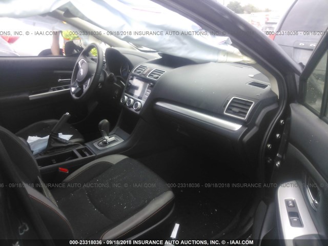 JF2GPADC9HH233863 - 2017 SUBARU CROSSTREK PREMIUM Mavi foto 5