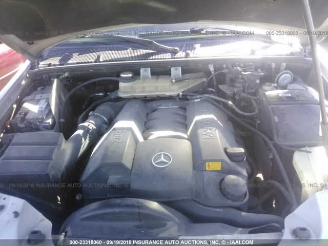 4JGAB72E4XA110985 - 1999 MERCEDES-BENZ ML 430 银色 照片 10