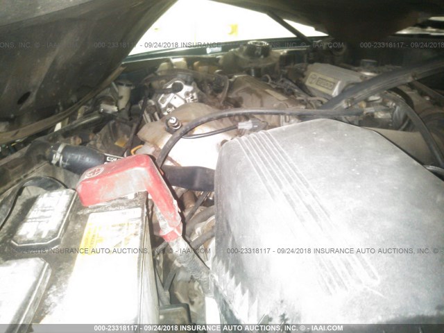 4T1BG12K7TU682070 - 1996 TOYOTA CAMRY DX/LE/XLE GREEN photo 10