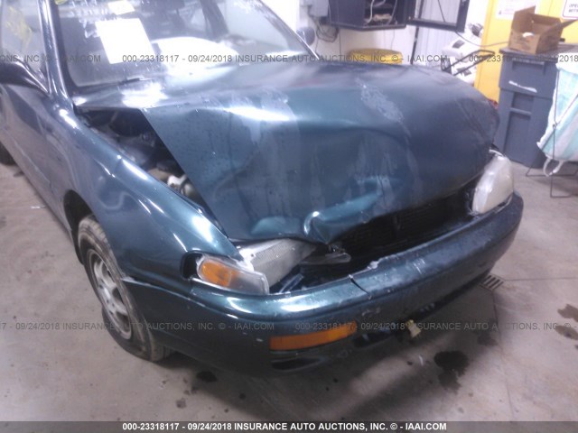 4T1BG12K7TU682070 - 1996 TOYOTA CAMRY DX/LE/XLE GREEN photo 6