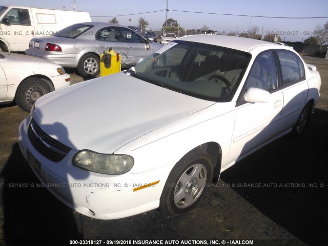 1G1NE52J92M624751 - 2002 CHEVROLET MALIBU LS 白色 照片 2