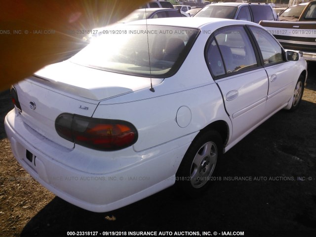 1G1NE52J92M624751 - 2002 CHEVROLET MALIBU LS 白色 照片 4