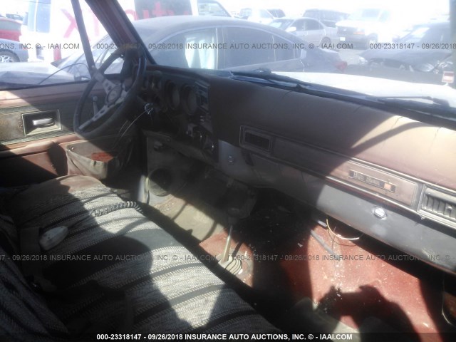 TKR247Z511988 - 1977 GMC SIERRA PICKUP  BROWN photo 5