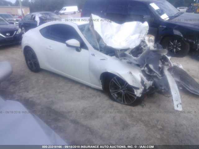 JF1ZNAA15F9705232 - 2015 TOYOTA SCION FR-S WHITE photo 1