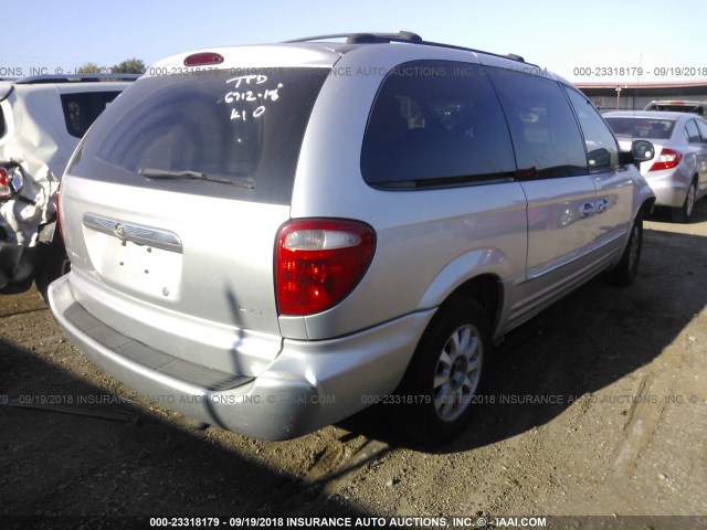 2C4GP54L92R646772 - 2002 CHRYSLER TOWN & COUNTRY LXI SILVER photo 4
