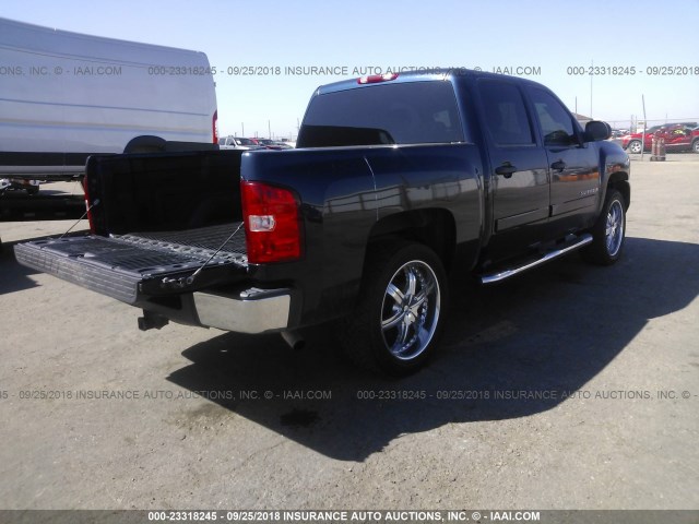 3GCEC13J48G248069 - 2008 CHEVROLET SILVERADO C1500 BLUE photo 4