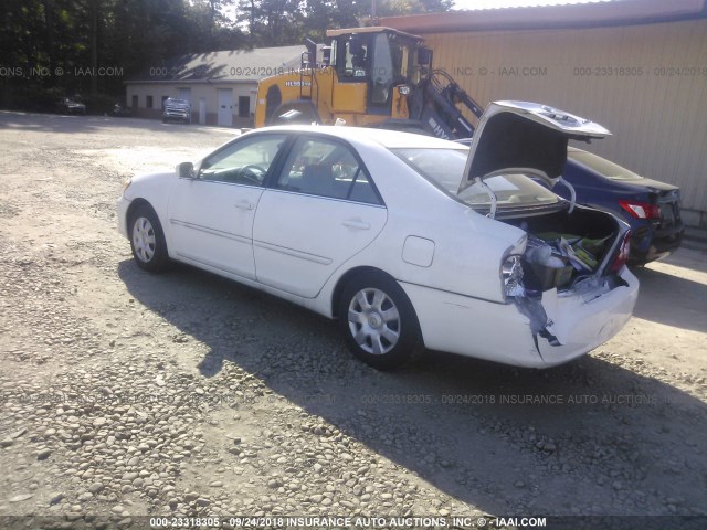 4T1BE32K82U094811 - 2002 TOYOTA CAMRY LE/XLE/SE Ağ foto 3