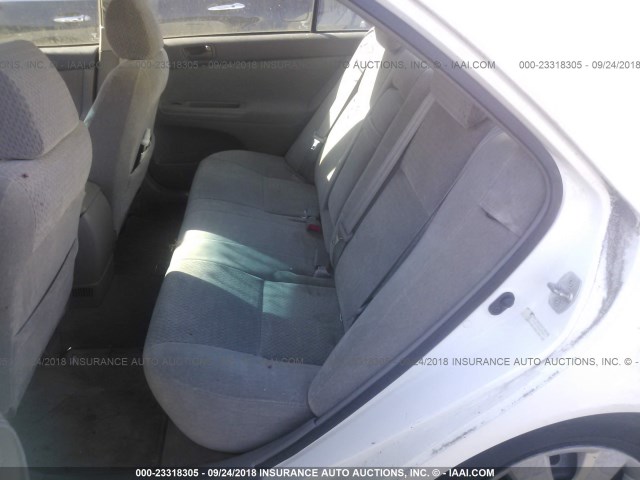 4T1BE32K82U094811 - 2002 TOYOTA CAMRY LE/XLE/SE Ağ foto 8