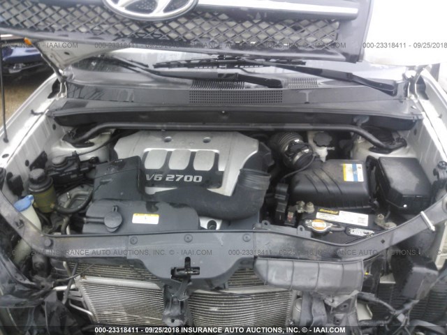 KM8JN12DX6U375841 - 2006 HYUNDAI TUCSON GLS/LIMITED 银色 照片 10