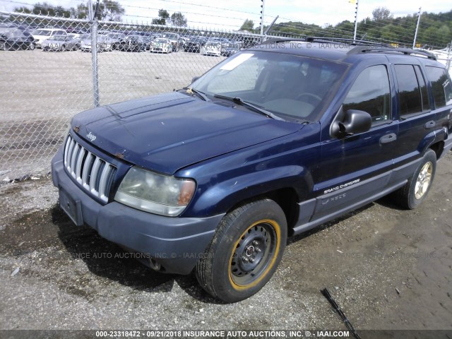 1J4GW48S84C227364 - 2004 JEEP GRAND CHEROKEE LAREDO/COLUMBIA/FREEDOM 海军蓝 照片 2