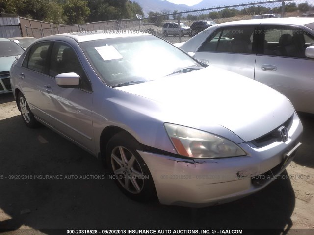 1HGCM66573A065368 - 2003 HONDA ACCORD EX SILVER photo 1