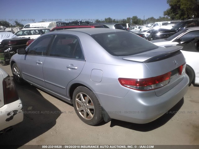 1HGCM66573A065368 - 2003 HONDA ACCORD EX SILVER photo 3