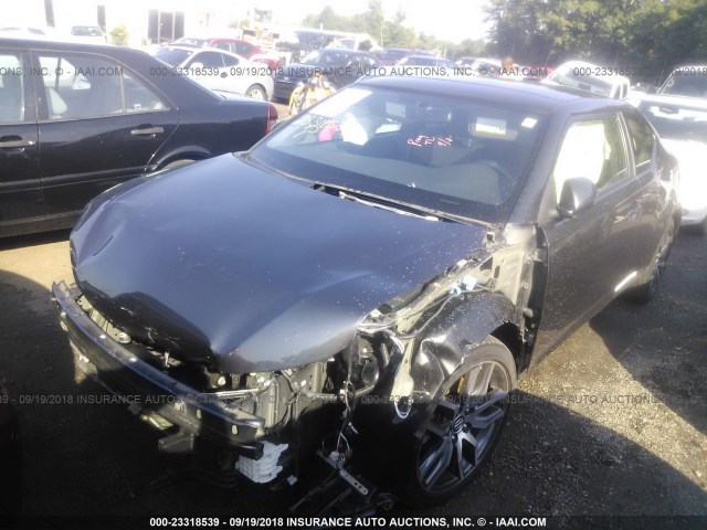 JTKJF5C74FJ004850 - 2015 TOYOTA SCION TC 灰色 照片 2