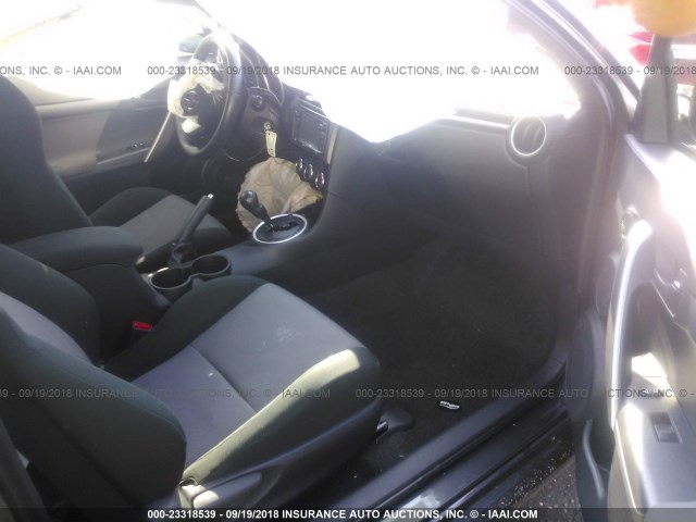 JTKJF5C74FJ004850 - 2015 TOYOTA SCION TC 灰色 照片 5