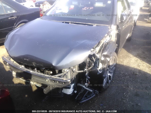 JTKJF5C74FJ004850 - 2015 TOYOTA SCION TC 灰色 照片 6