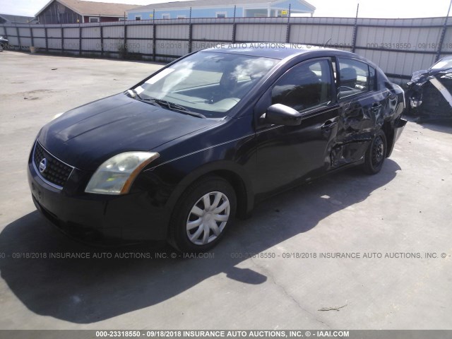 3N1AB61E87L693640 - 2007 NISSAN SENTRA 2.0/2.0S/2.0SL BLACK photo 2