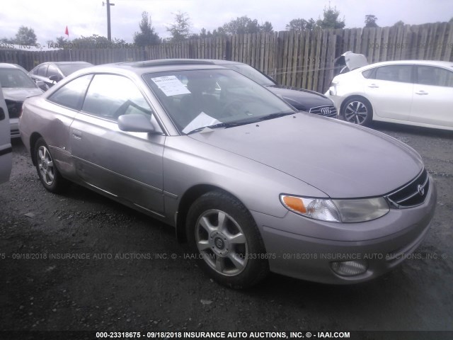 2T1CF22P3XC257459 - 1999 TOYOTA CAMRY SOLARA SE/SLE ბეჟი ფოტო 1