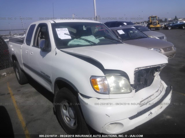 5TBRN34143S359732 - 2003 TOYOTA TUNDRA ACCESS CAB SR5 WHITE photo 1