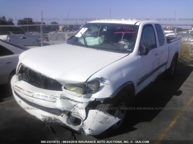 5TBRN34143S359732 - 2003 TOYOTA TUNDRA ACCESS CAB SR5 WHITE photo 2