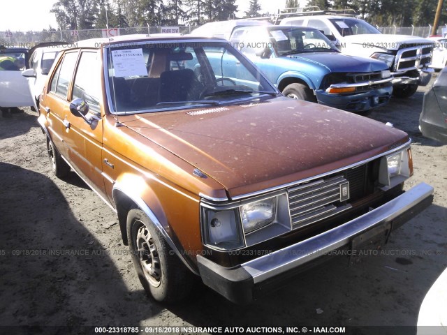 ZL44A8D247788 - 1978 DODGE OMNI ORANGE photo 1